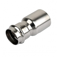 Муфта из нержавеющей стали– вставка переходная 18*15 (ZEISSLER) (120/5)