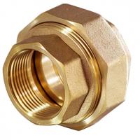 Американка прямая 1" г/г латунная TIM (40/2)