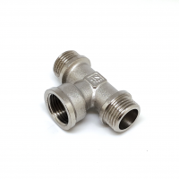 Тройник никелированный 1/2* 1/2* 1/2 ш/г/ш (ZEISSLER) (80/10)