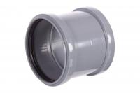 Муфта серая 110 мм ПВХ Flextron (25)